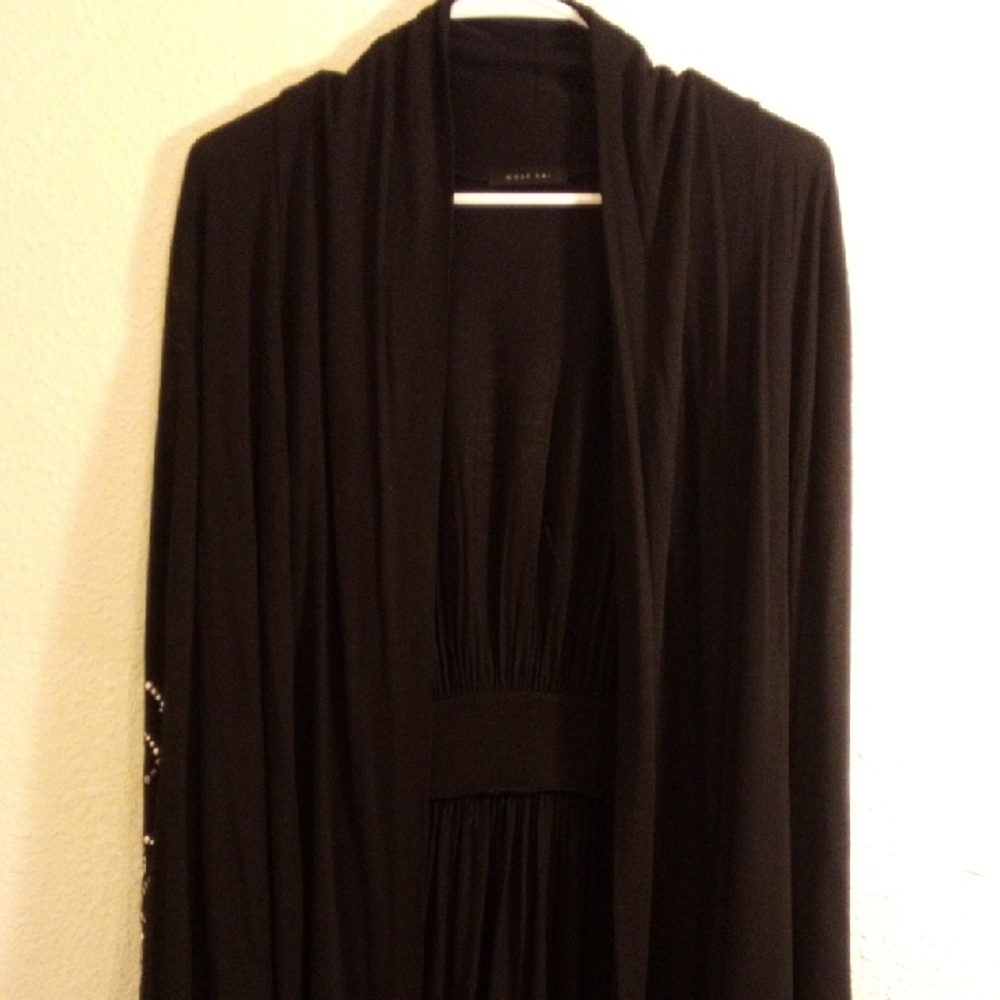 West Kei Classic Black Cardigan - Picture 2 of 5